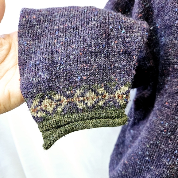 Vintage Alps 100% Wool Sweater size 8 - Picture 5 of 9